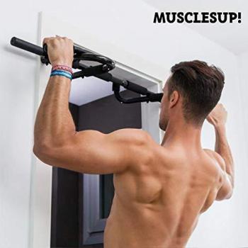 Barra per trazioni ed esercizi muscles up! pro