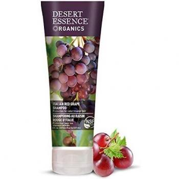 Desert Essence Italian Red Grape Shampoo 237ml - Soft, Radiant, and Shiny Hair