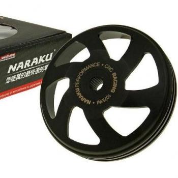 Campana de Embrague Naraku V.2 CNC 107mm para Piaggio, Peugeot, Kymco, SYM, GY6