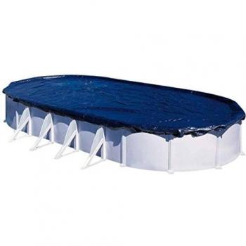 Gre CIPROV911 - Cobertor de Invierno para Piscina Ovalada de 915 x 470 cm, Color Negro