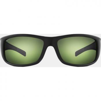 Polar 3008 77 - Gafas de sol unisex rectangulares en negro con lentes polarizadas