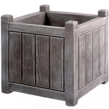 Maceta EDA Gris Plástico Moderno