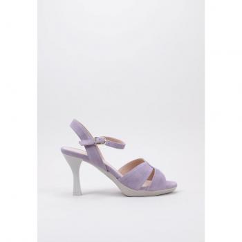 Sandalia de Tacón Sandra Fontán GEMA para mujer en color Violeta, talla 39