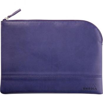 Rhodia 116637C - Bolsa con cremallera - Rhodiarama - Accesorios - Mediana Azul noche