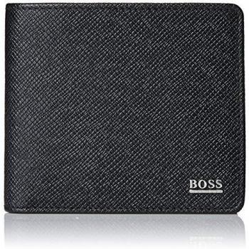 BOSS - Signature_4 CC Coin, Carteras Hombre, Negro