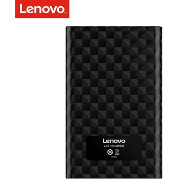 Gabinete Externo Lenovo S02 para HDD/SSD de 2,5 pulgadas SATA III a USB 3.0, Transferencia de 5 Gbps, Capacidad para Disco Duro Móvil de hasta 6 TB, Color Negro