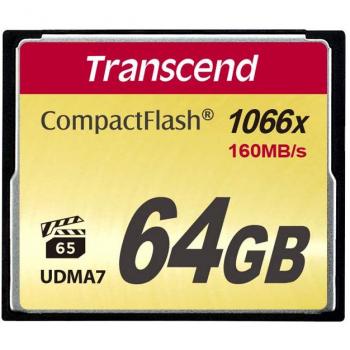 Transcend 64GB Compact Flash 1000x Memory Card