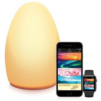 Elgato Avea Flare - Luz ambiental portátil para iPhone, iPad, Apple Watch o Android, tecnología Bluetooth, color amarillo