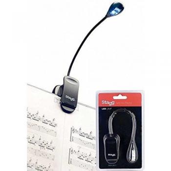 Luz LED Multifuncional Doble con Pinza Stagg MUS-LED 2
