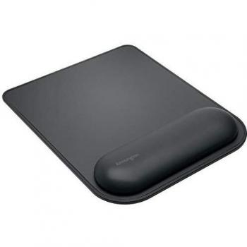 Kensington Alfombrilla para Ratón con Reposamuñecas ErgoSoft, Acolchado ergonómico y antideslizante, Negro
