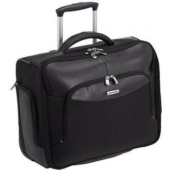 Samsonite Fits-U Rolling Tote 17 Trolley para portátiles, 36 cm, 24 L, Negro