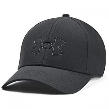 Gorra Under Armour Storm Driver Negra para Hombre, resistente al agua, con tecnología UA Storm, diseño ajustable y transpirable