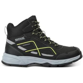 Regatta Vendeavour Men's Waterproof Breathable Hiking Boots Black Lime Punch Size UK 9.5