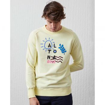 Sudadera de hombre amarilla Altonadock