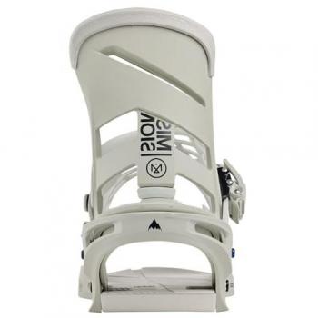 Burton Mission 2025 Fijaciones de Snowboard gris para hombre, talla L