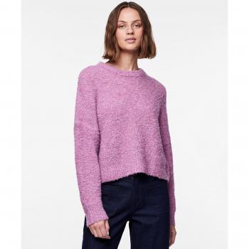 Jersey de punto con cuello redondo Pieces PCNATHERINE