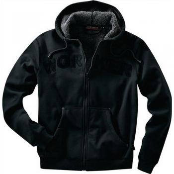 Workwear sz.l negro con capucha 100% algodón