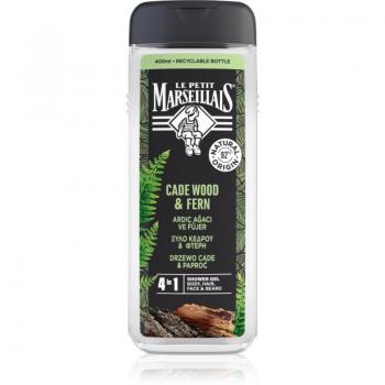 Le Petit Marseillais Cade Wood & Fern Shower Gel 4-in-1 for Men 400 ml
