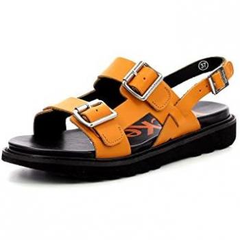 Kickers Neosummer Women's Flat Sandals in Orange