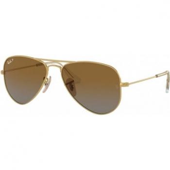 Ray-Ban RJ9506S Junior Aviator Sunglasses Col. 223/T5 Gold Size 50