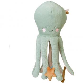 Peluche Gigante Multiactividad Ocean Life - Pulpo Verde (23 cm)