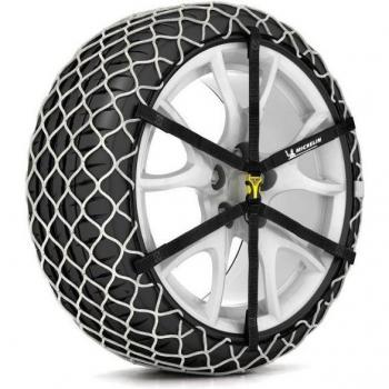 Cadenas para nieve MICHELIN Easy Grip e-Limited, Cadena compuesta, Tension Automático, Montage Fácil y ultra-rápido: 2 min (Ref: 008333)