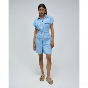 Salsa Jeans - Vestido corto funcional de lightdenim