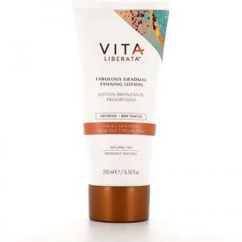Crema Autobronceadora Progresiva Incolora Vita Liberata Fabulous Lotion 200ml