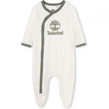 Pijama de bebé niño Timberland de algodón con logo frontal T60182