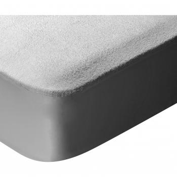 Pikolin Home - Protector de colchón, tejido rizo, algodón, impermeable y transpirable, antiácaros, 200x200cm-Cama 200