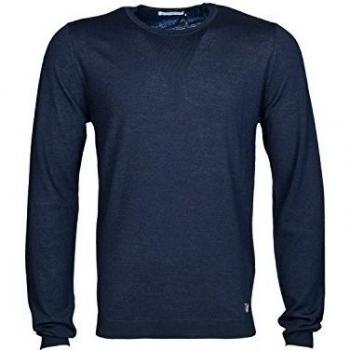 Versace - Jerséi - Cuello redondo - Manga Larga - para hombre azul azul Medium