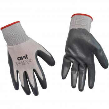 Avit AV13072 - Guantes de trabajo, con recubrimiento de nitrito, talla L