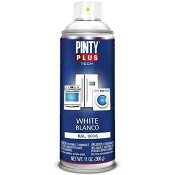 PINTURA EN SPRAY PINTYPLUS TECH 520CC ELECTRODOM. BLANCO RAL 9016