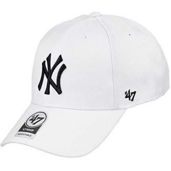 '47 New York Yankees Men's Cap B-MVPSP17WBP WH, White, One Size