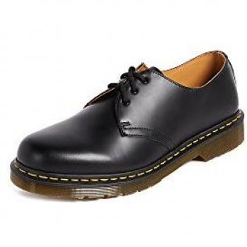 Dr. Martens 1461 Black Napa Leather Lace-Up Shoes for Men