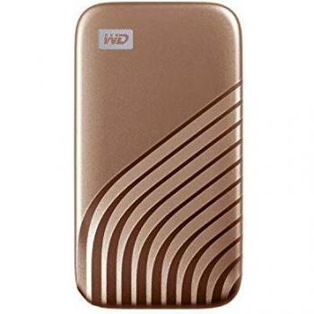 WD My Passport Portable External SSD - 2 TB, Gold