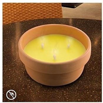 Vela de Citronela 15 cm en Cuenco de Terracota