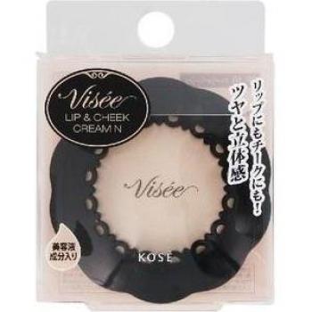 Kose Visee Riche Lip & Cheek Cream N010 Pearly Beige