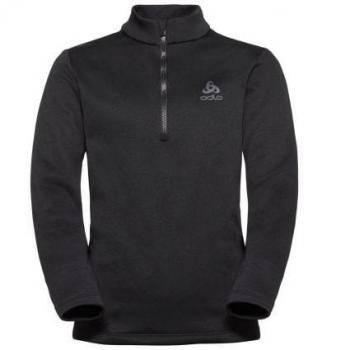 Forro polar infantil Odlo Media capa 1/2 cremallera BERRA KIDS negro