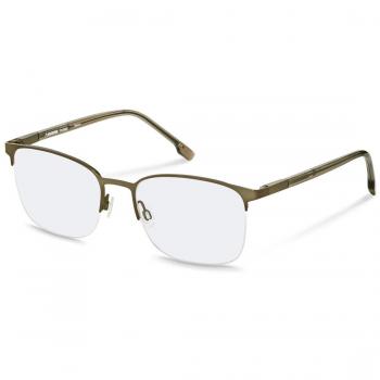 Rodenstock R7147 D Gafas Recetadas para Hombre Verdes, Armazones para Hombre Verdes, 56 Lentes Recetadas Para Hombre Verdes