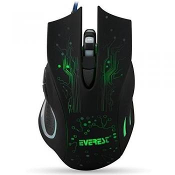 Mouse EVEREST SM-790 Gaming Black USB