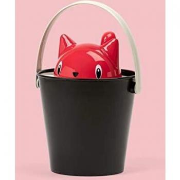 United Pets VA00105NR Contenedor para Gato, Negro y Rosa