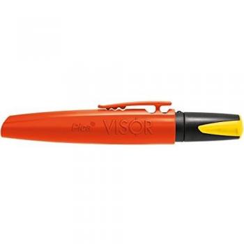 Pica Visor - Marcador industrial permanente, color amarillo