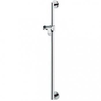 Barra de Ducha Keuco Plan Care 1182 mm, Cromada con Tobogán y Soporte Completo