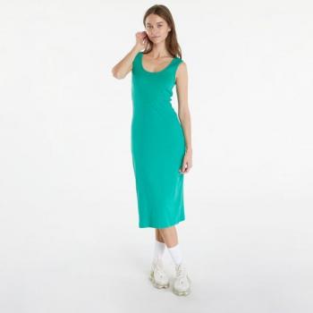 Urban Classics Women's Long Rib Top Dress in Fern Green (XS to 4XL)