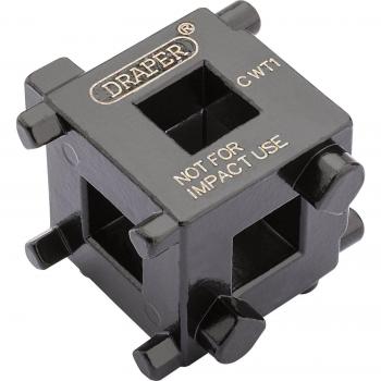 Draper 3/8 Drive Rear Brake Caliper Wind Back Cube