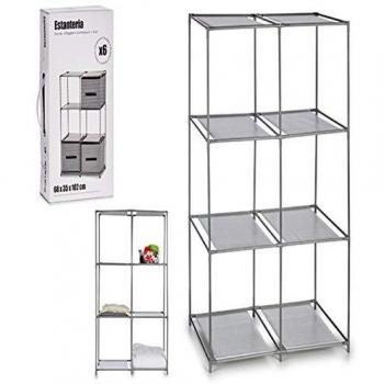 Organizador Gris Metal Plástico