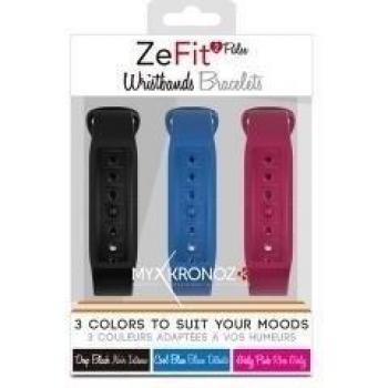 'MyKronoz 813761020923 zefit2 Pulse de Pack de 3 Bracelets de Classic Smart Watch para pulsera