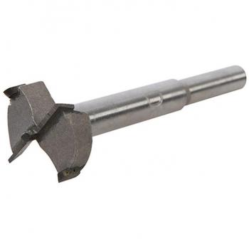 Broca de TCT para bisagras Silverline 918520, diámetro 35 mm, alta precisión, diseño para perforaciones limpias en madera y materiales compuestos