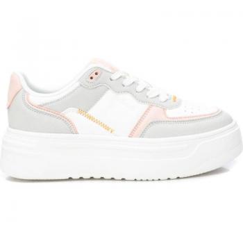 ZAPATILLA DE MUJER REFRESH 171620 HIELO CORDÓN - Zapatillas deportivas de mujer, color hielo, con cordón